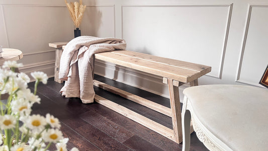 Wooden Bench Size Guide: How to Choose the Right Bench for Your Home